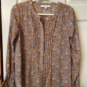 Women Loft Long Sleeve Blouse